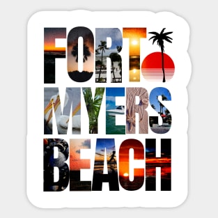 Fort Myers Beach Sticker